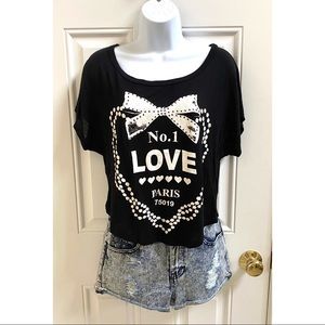 No. 1 Love 🖤 Paris Graphic Tee